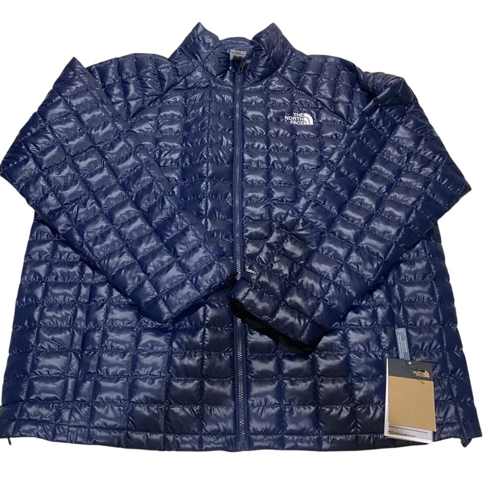 The North Face $200 Men’s Big THERMOBALL™ Jacket Summit Navy Size 3X - Picture 6 of 6